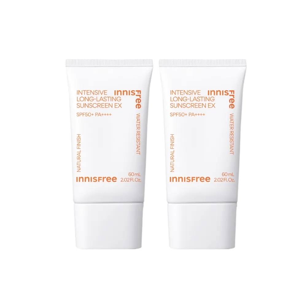 【innisfree】向日葵完美清爽防曬霜 SPF50+ PA++++ 60ml(2入組)