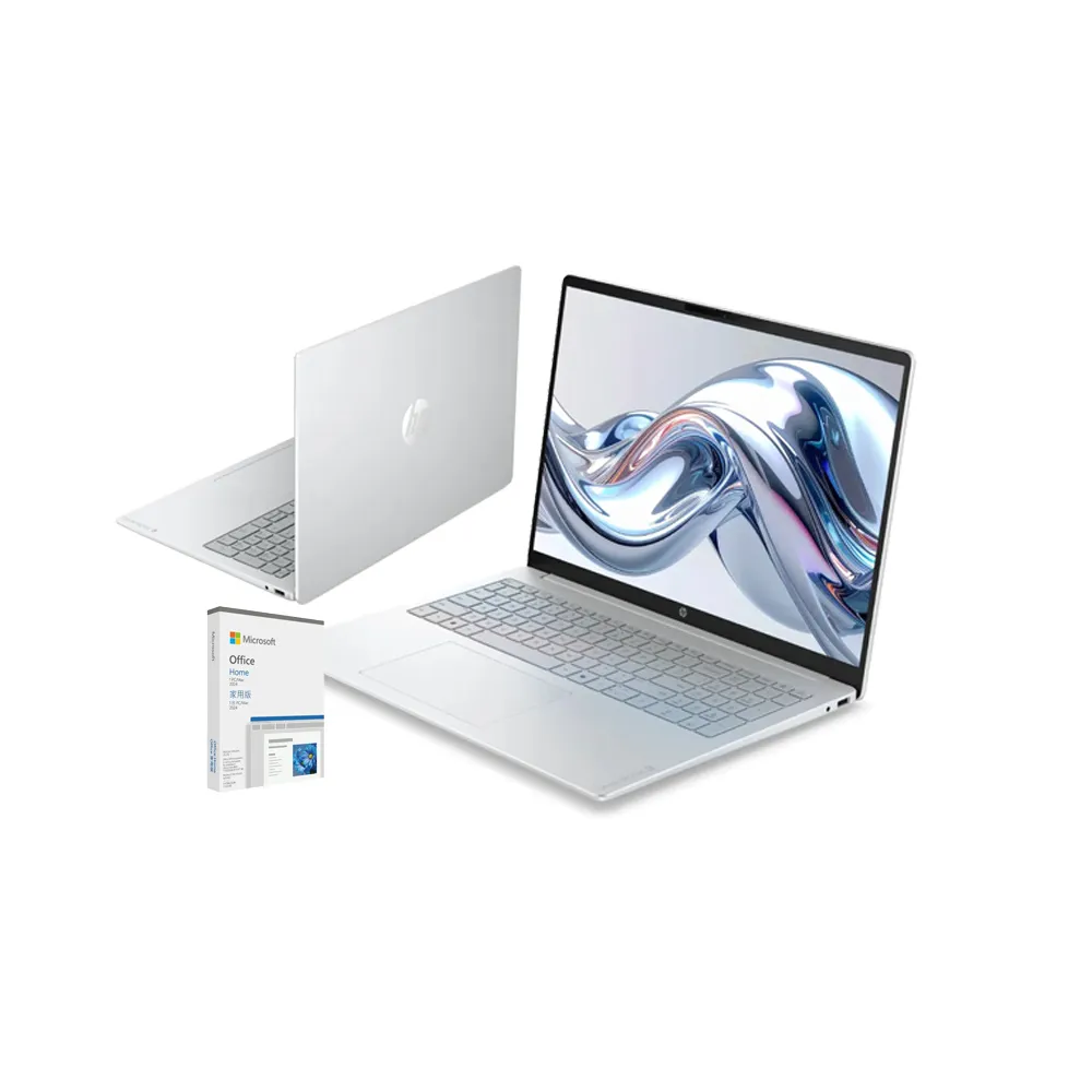【HP 惠普】Office 2024★16吋 Core 5 315輕薄高效筆電(OmniBook 3 16-bu0221TU/16G/512G SSD/W11/冰川銀)