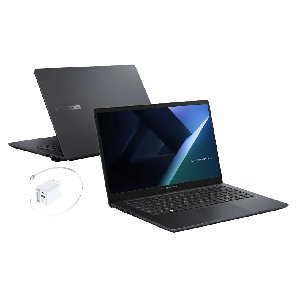 【ASUS 華碩】65W充電組★14吋Ultra 7 AI商用筆電(B3408CCA-0051A155H/Ultra 7-155H/16G/512G SSD/W11P)