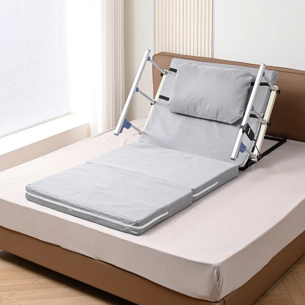 【慢慢家居】帶扶手-電動起身輔助器-85cm(起床輔助器 電動起背器 電動起身 老人起背 電動床)