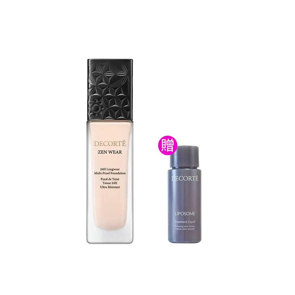 新品上市★熱銷補貨到【COSME DECORTE 黛珂】禪 微霧光持久粉底液30mL(14色可選)