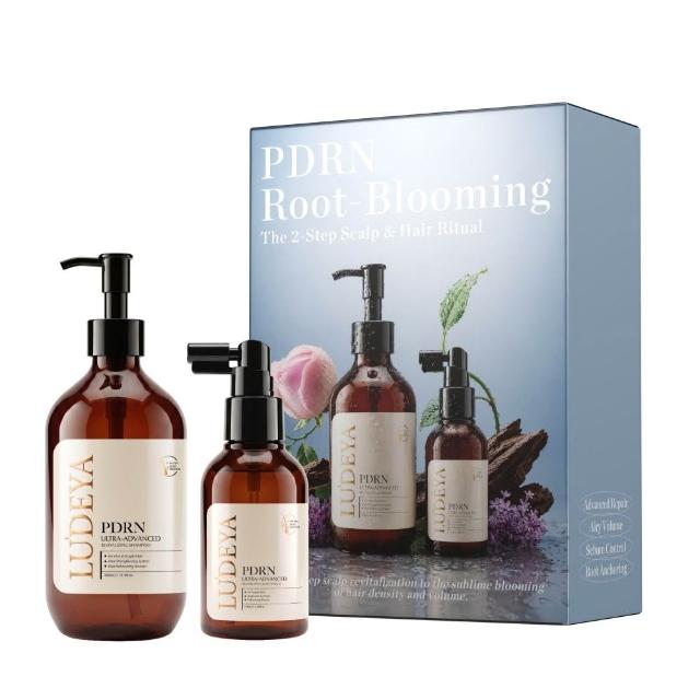 【LUDEYA】1111限定★超豐盈PDRN．從芯盛放養護禮盒(PDRN髮浴500ml+頭皮精華120ml)