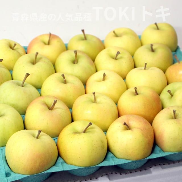 【甜露露】日本青森 土岐TOKI水蜜桃蘋果13-16入 4kg(水果禮盒 送禮自用)