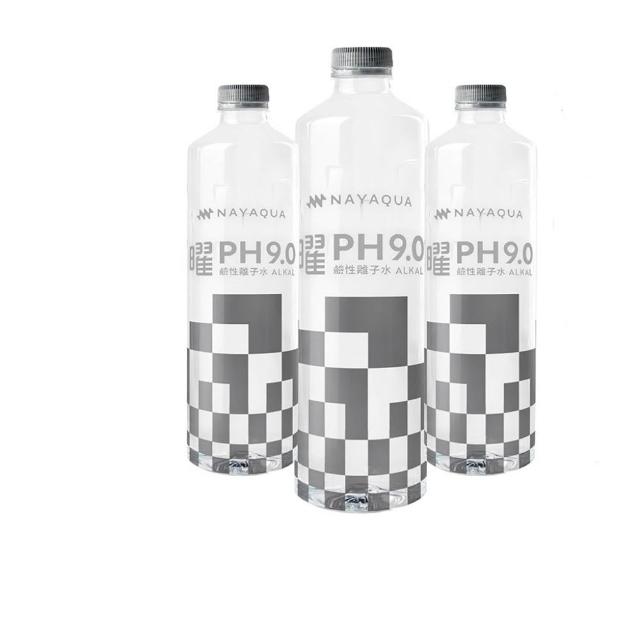 【NAYAQUA 耐雅格生技】曜 pH9.0鹼性離子水850mlx3箱(共60入；官方直營)