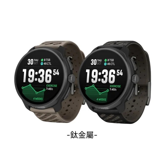【SUUNTO】Race 2 全方位鐵人智慧運動手錶 鈦金屬
