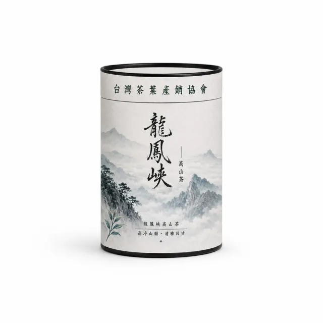 【台灣茶葉產銷協會】龍鳳峽高山茶 1入組｜罐裝4兩