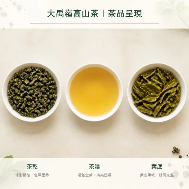 【台灣茶葉產銷協會】大禹嶺高山茶 1入組｜罐裝4兩