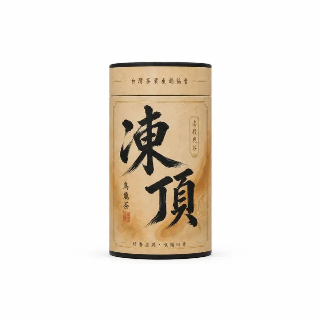 【台灣茶葉產銷協會】凍頂烏龍茶 1入組｜罐裝4兩