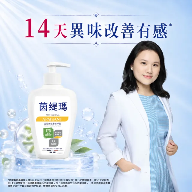 【茵緹瑪】益生元私密潔淨露(200ml/瓶)+杜蕾斯特級潤滑劑(50ml/瓶)