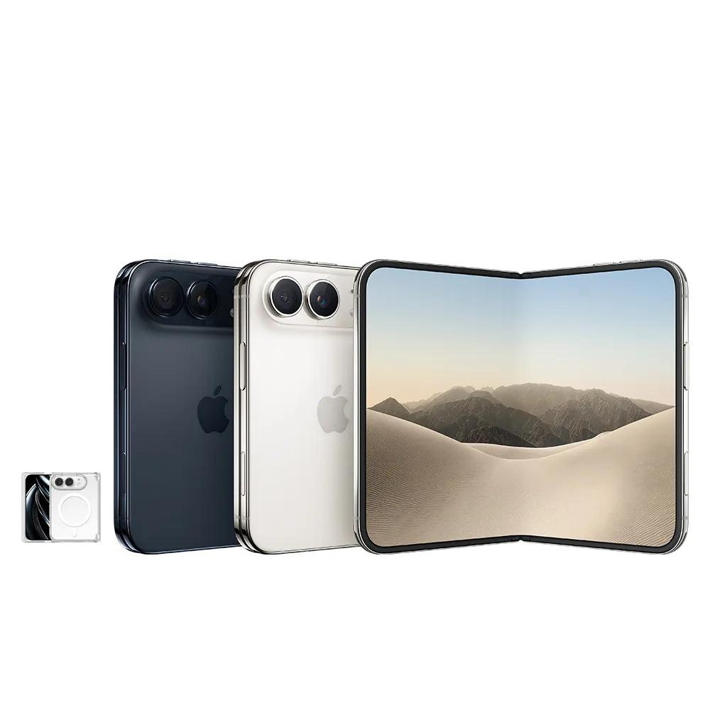 【Apple】iPhone Duo(1TB/7.6吋)(LAUT磁吸耐衝擊透殼組)