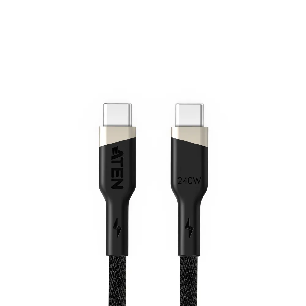 【ATEN】1M 240W USB-C to USB-C 編織充電線 (2L-3101P240) iPhone18充電線