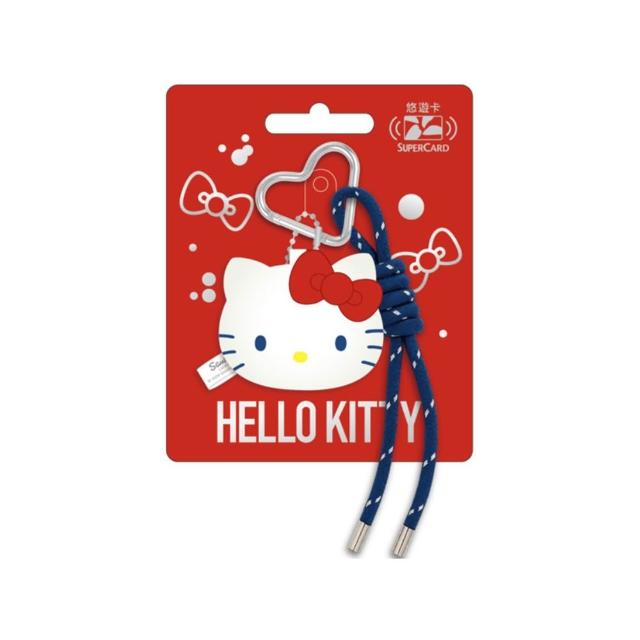 【Easycard 悠遊卡】代銷 HELLO KITTY大臉Supercard造型悠遊卡