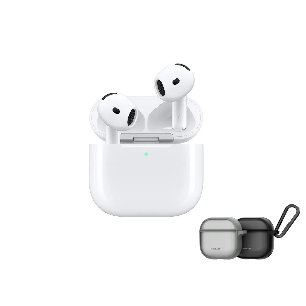Mageasy保護套組【Apple】AirPods 5 藍牙耳機 無線充電盒(MKFT4TA/A)