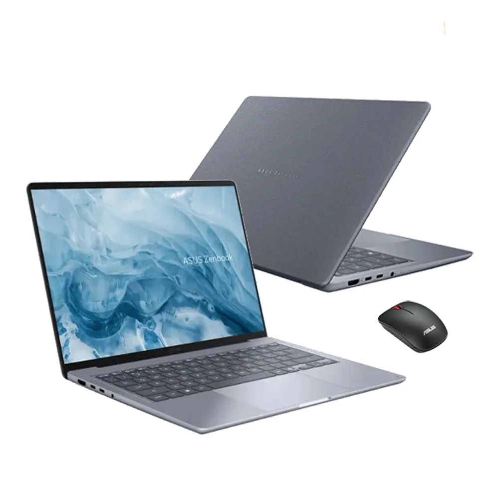 【ASUS 華碩】滑鼠組★14吋Copilot+PC AI筆電(Zenbook 14 UX3480AA/Ultra5-325/16G/512G/W11/OLED)