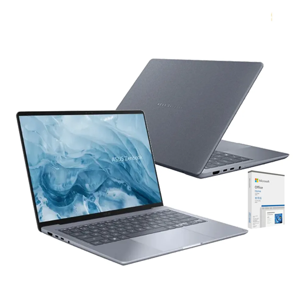 【ASUS 華碩】Office2024組★14吋Copilot+PC AI筆電(Zenbook 14 UX3480AA/Ultra5-325/16G/512G/W11/OLED)