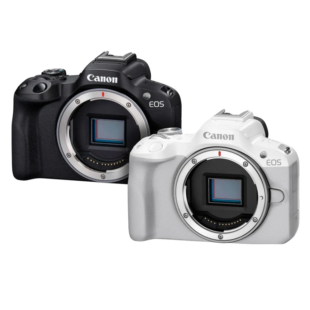 【Canon】EOS R50 BODY 單機身 超輕巧VLOG無反光鏡相機(公司貨-再送32GB 高速隨身碟)
