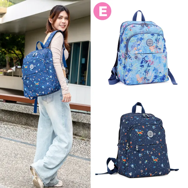 【iBrand】雙11 買一送一 送手機包 輕量多隔層大容量後背包 尼龍後背包 旅遊後背包(防潑水 多款多色任選)