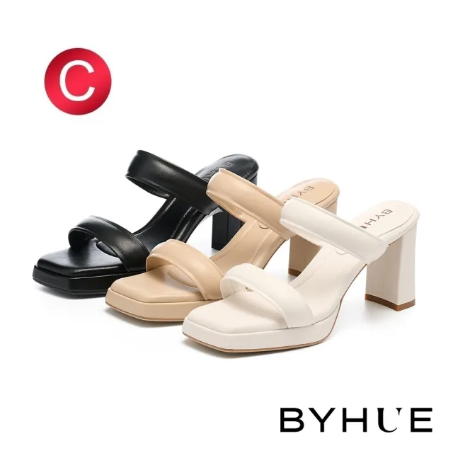 【BYHUE】BYHUE 甜美氣質 Q軟娃娃鞋/平底鞋/上班鞋/低跟鞋(多款任選)