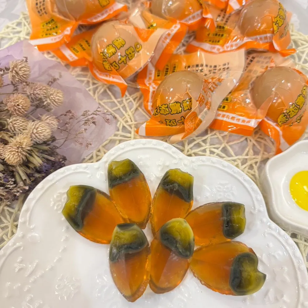 【明川蛋品】老饕土雞Q皮蛋×64顆_8顆/盒(友善平飼*非籠養*超Q彈土雞皮蛋)