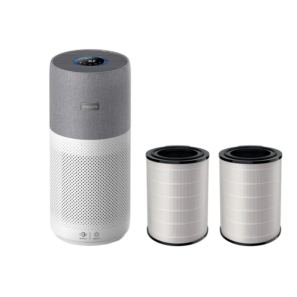 【Philips 飛利浦】限時登錄送清淨機★飛利浦抗敏奈米級空氣清淨機(AC3033/80)★隨貨贈2組濾網★適用22坪