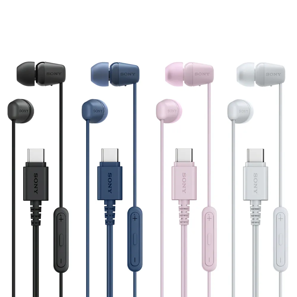 【SONY 索尼】Type-C 有線入耳式耳機 IER-EX15C(公司貨 保固12個月)
