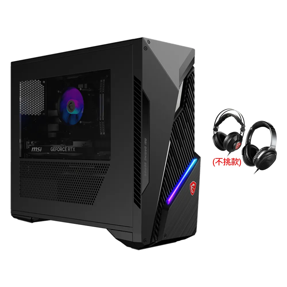 【MSI 微星】i5 RTX5060TI特仕電腦(Infinite S3 14NVM5-3290TW/i5-14400F/16G/1T SSD/RTX5060Ti-8G/W11)
