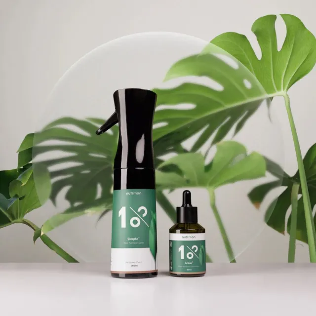 【1%植物關鍵】植物保養噴霧300ml+植物營養精華60ml(室內植物肥料 盆栽液肥 多肉養分 居家植栽營養劑 施肥)