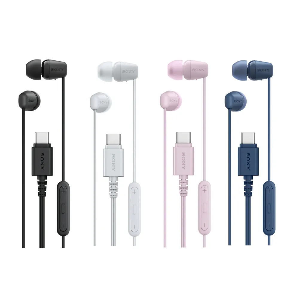 【SONY 索尼】Type-C 有線入耳式耳機 IER-EX15C(公司貨 保固 12 個月)