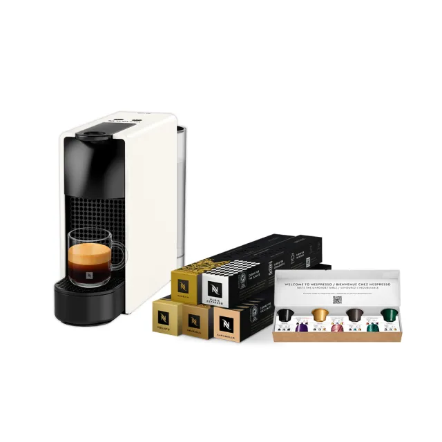 【Nespresso】雙11正式開跑！膠囊咖啡機 Essenza Mini 咖啡機_多色任選 全自動(訂製咖啡時光50顆組)