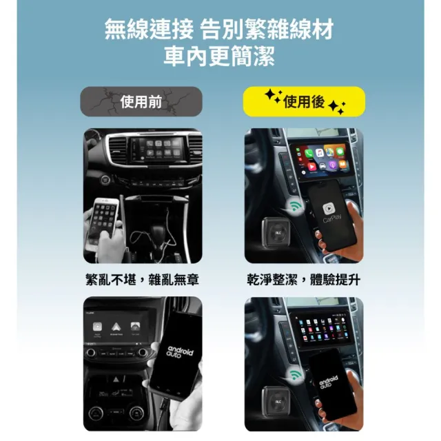 【ALC】官方旗艦館 i7 無線Carplay轉接器(有線轉無線carplay安卓 APPLE適用)