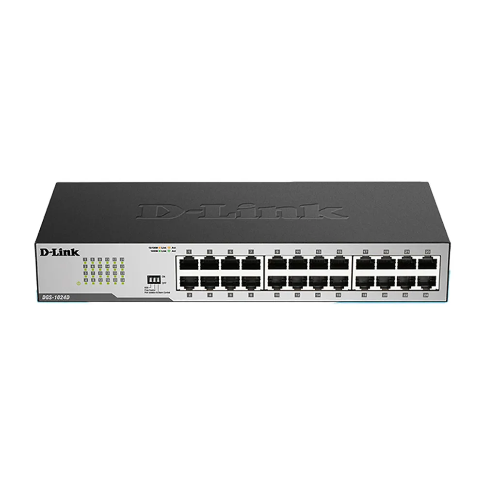 【D-Link】DGS-1024D 24埠GE節能交換器