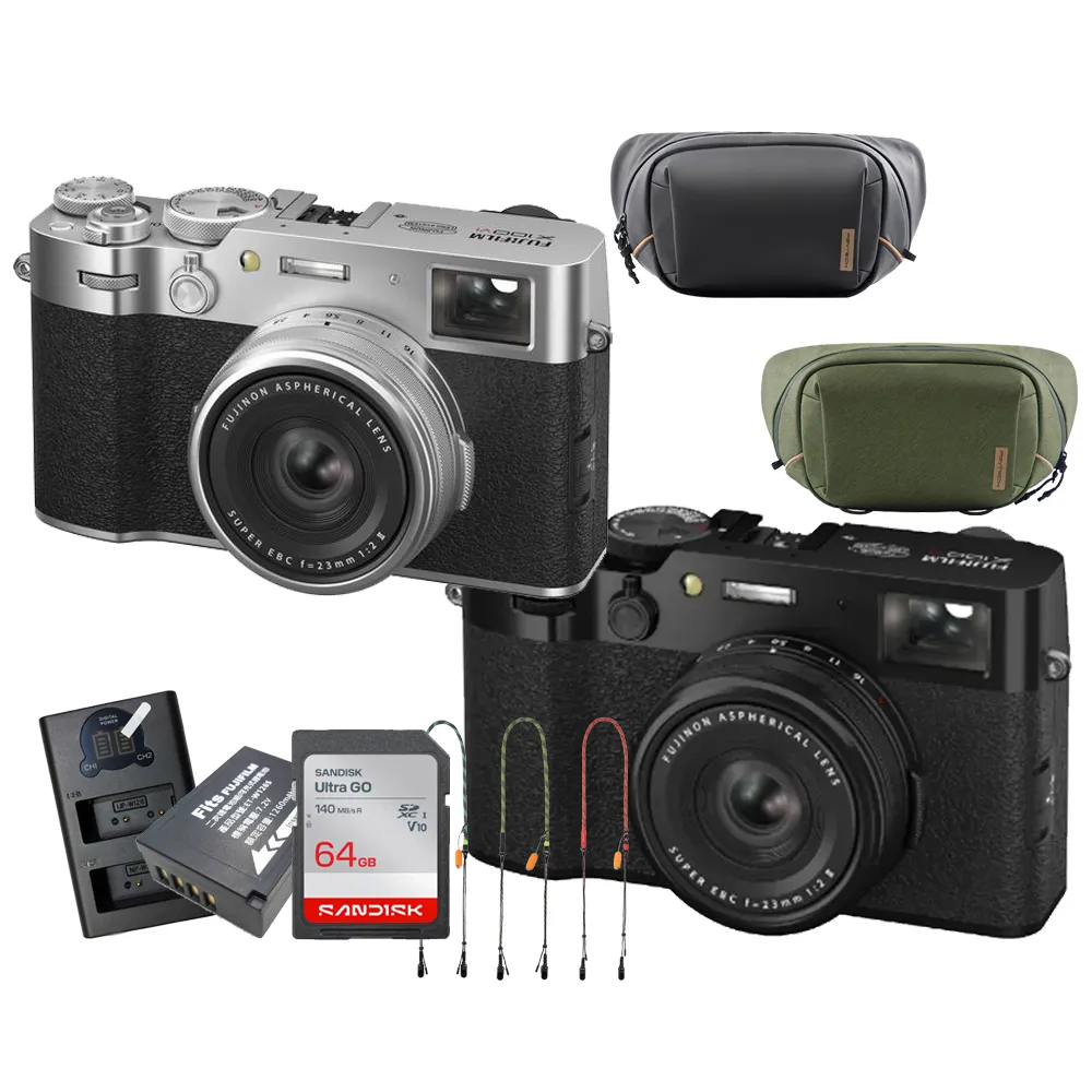 【FUJIFILM 富士】X100VI 數位相機(恆昶公司貨)