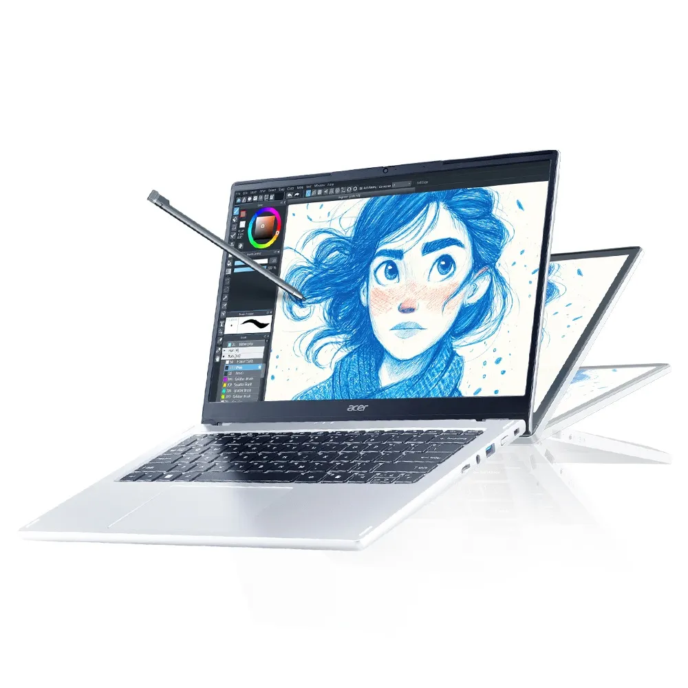 【Acer】Office 2024★14吋Ryzen AI 5 AI觸控翻轉筆電(Aspire Spin/ASP14-61N-R0ZS/R5-330/16G/512G/W11)