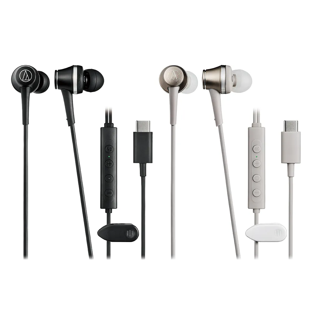 【audio-technica 鐵三角】audio-technica 鐵三角ATH-CKD7NC USB Type-C 耳道式降噪耳機