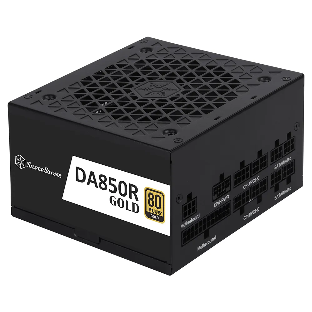 【SilverStone 銀欣】DA850R Gold 850W(金牌認證 電源供應器 3保固)