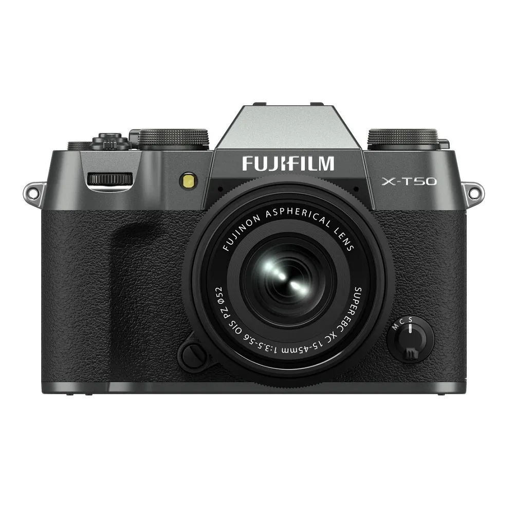 【FUJIFILM 富士】X-T50 +XC15-45mm -鈦灰色(平行輸入)