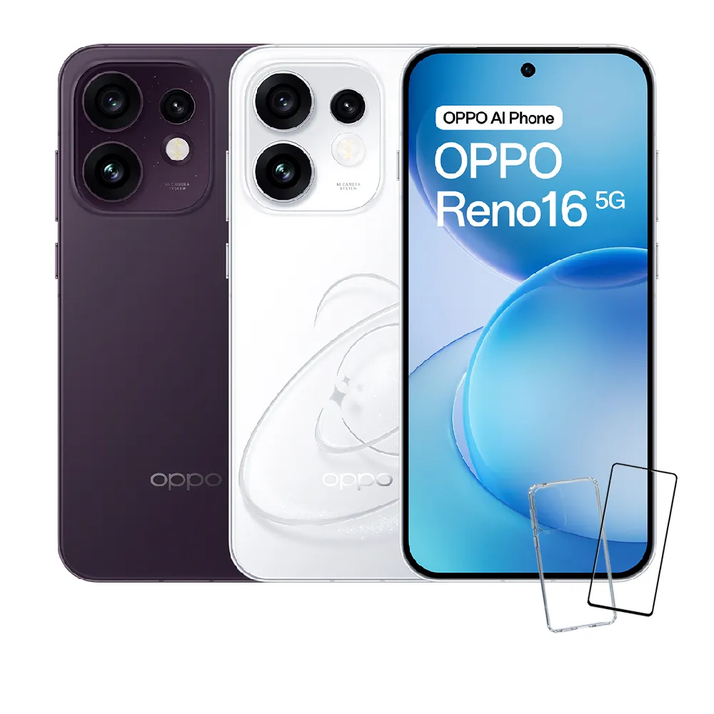 【OPPO】Reno16 5G 6.32吋(12G/256G/高通7Gen4/5000萬畫素)
