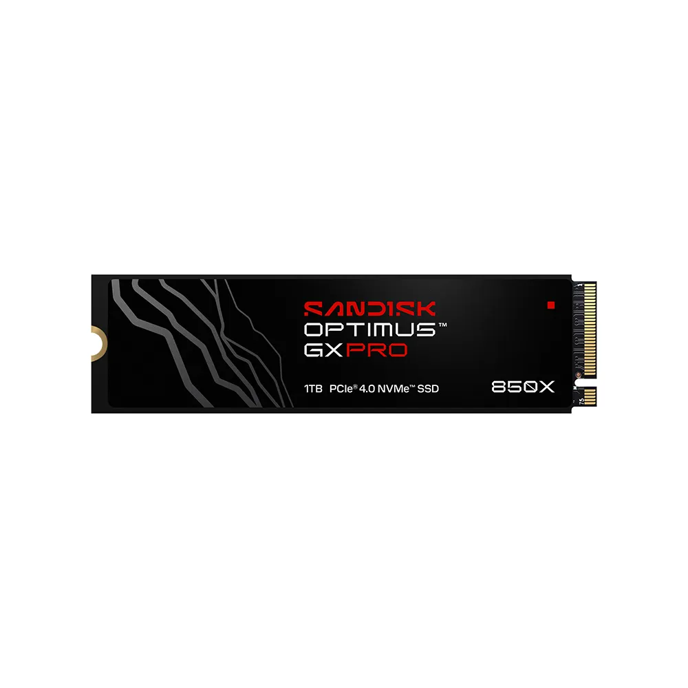 【SanDisk 晟碟】Optimus GX Pro 850X 1TB NVMe SSD固態硬碟(SDSP81100TAN-000E0)