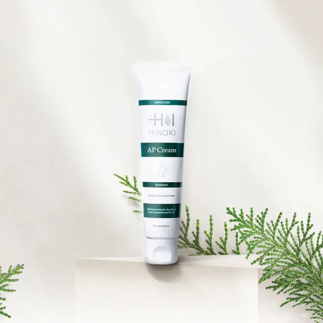 【HINOKI 肌粧品】(全身/敏感肌適用)檜木醇全能修護霜 90g(保濕/修護/潤澤)