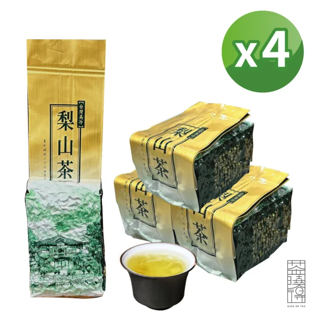 【xiao de tea 茶曉得】特等老饕級梨山烏龍茶葉(150gx4包-1斤)