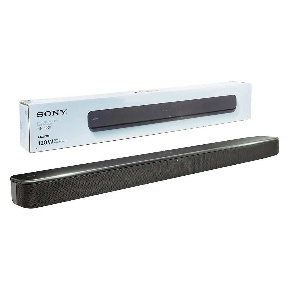 【SONY 索尼】HT-S100F 藍牙家庭劇院 聲霸 soundbar(2.0 雙聲道 單件式)