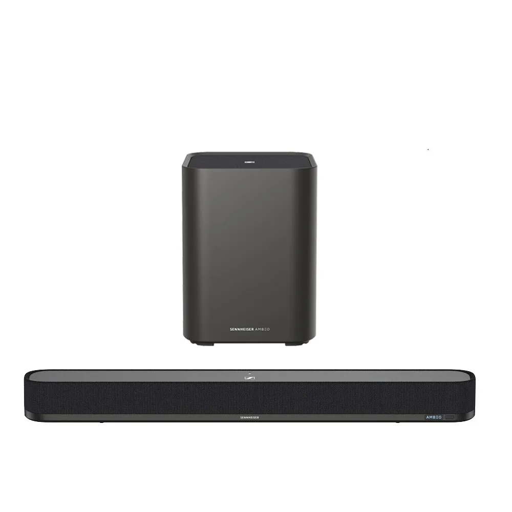 【SENNHEISER 森海塞爾】AMBEO Soundbar Mini+AMBEO Sub 聲霸組合
