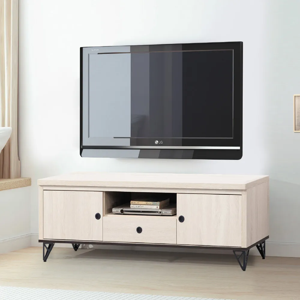 【ASSARI】4尺盧克電視櫃(寬120x深40x高52cm)
