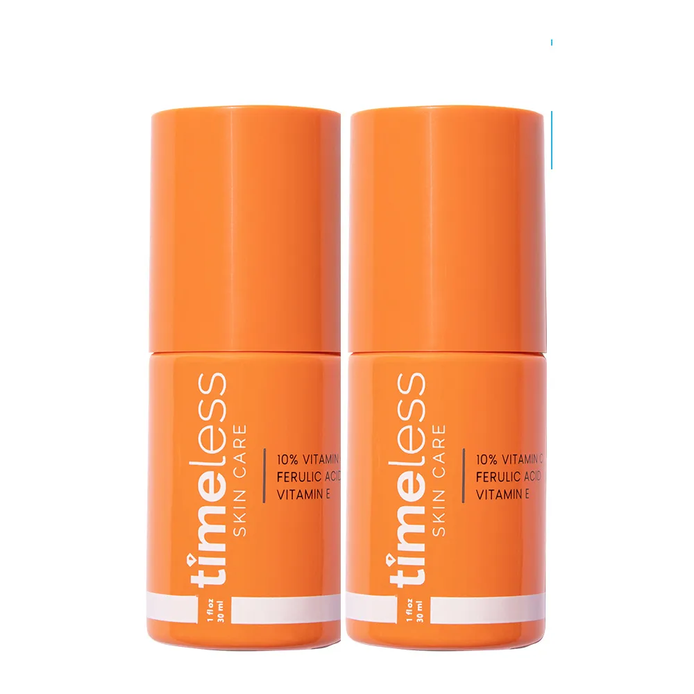 【Timeless SKIN CARE 官方直營】維C煥白複合精華30ml2入組(新包裝/維他命C10)