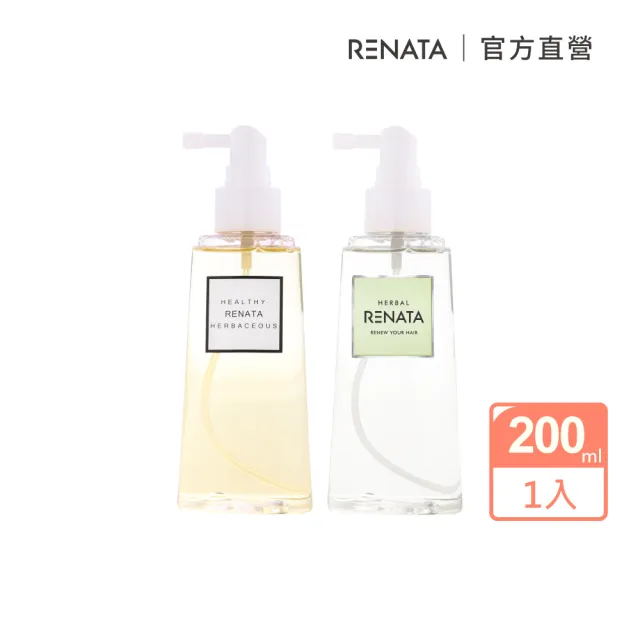 【RENATA 蕾娜塔】草本系列-精華液 精華露plus+200ml(官方直營 頭皮水 頭皮精華 涼感 修護 滋養)