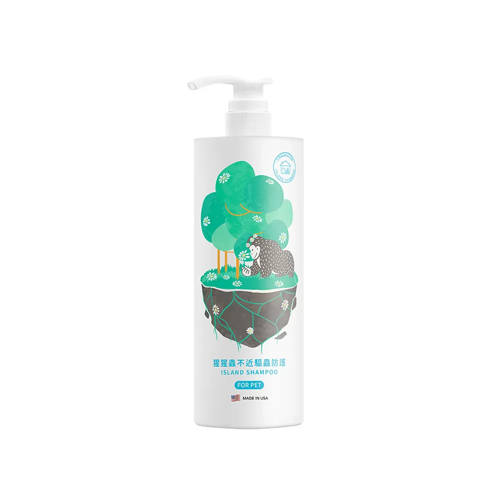 【CONNEXION】猩猩蟲不近-驅蟲防護洗毛精 473ml(寵物洗毛精/天然驅蟲配方/溫和不刺激)