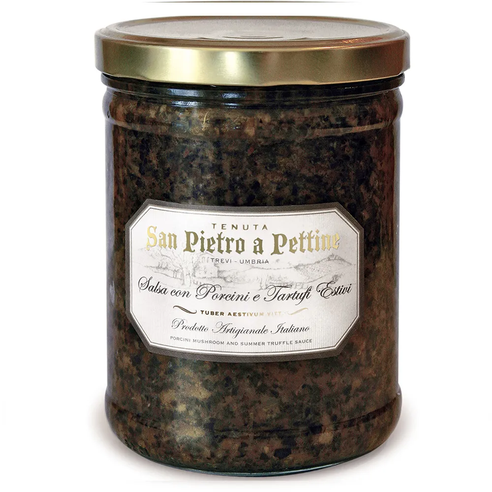 【義大利松露獵人San Pietro】義大利頂級牛肝菌黑松露醬2罐組