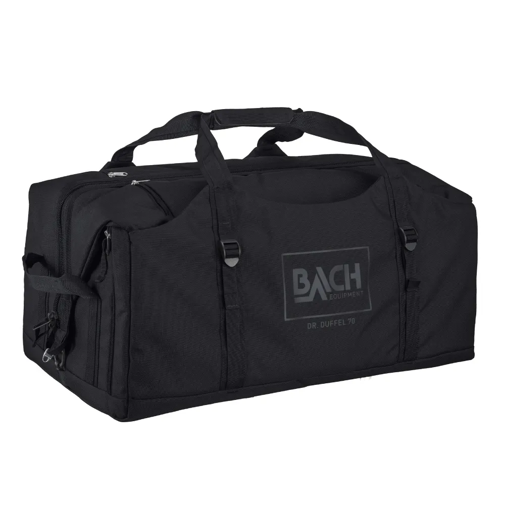 【BACH】旅行袋 70L 黑色 Dr.Duffel 70 281355(後背包 行李袋 旅行包 行李包 可託運)