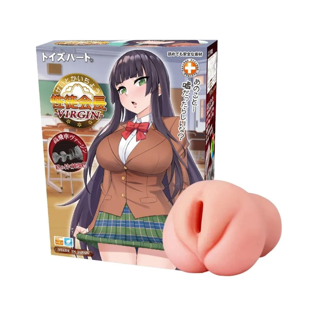 【Dr. 情趣】TH對子哈特 性徒會長 處女小穴版 神秘雙層龜頭舔吸結構 飛機杯自慰器(日本原裝公司貨)