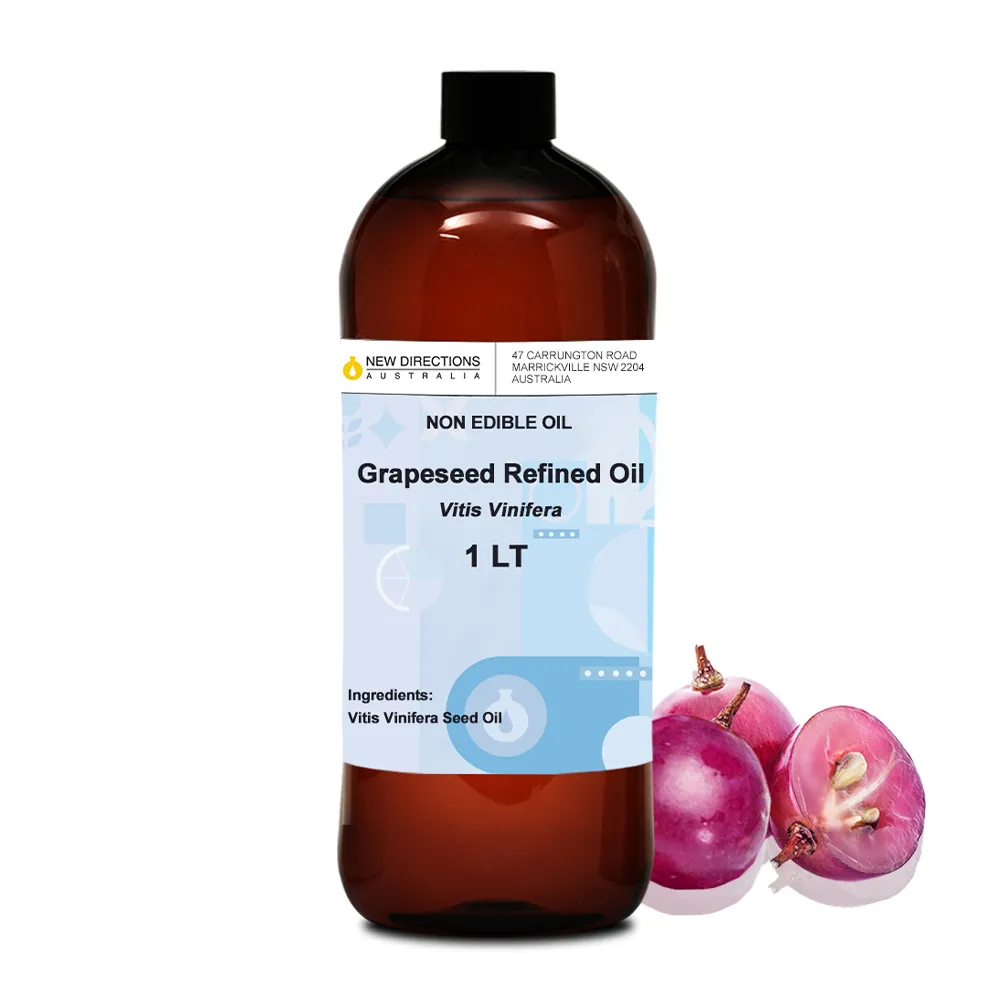 【NEW DIRECTIONS】葡萄籽油/葡萄子油1000ml(澳洲原裝進口-新方向按摩油保濕油基礎油基底油)